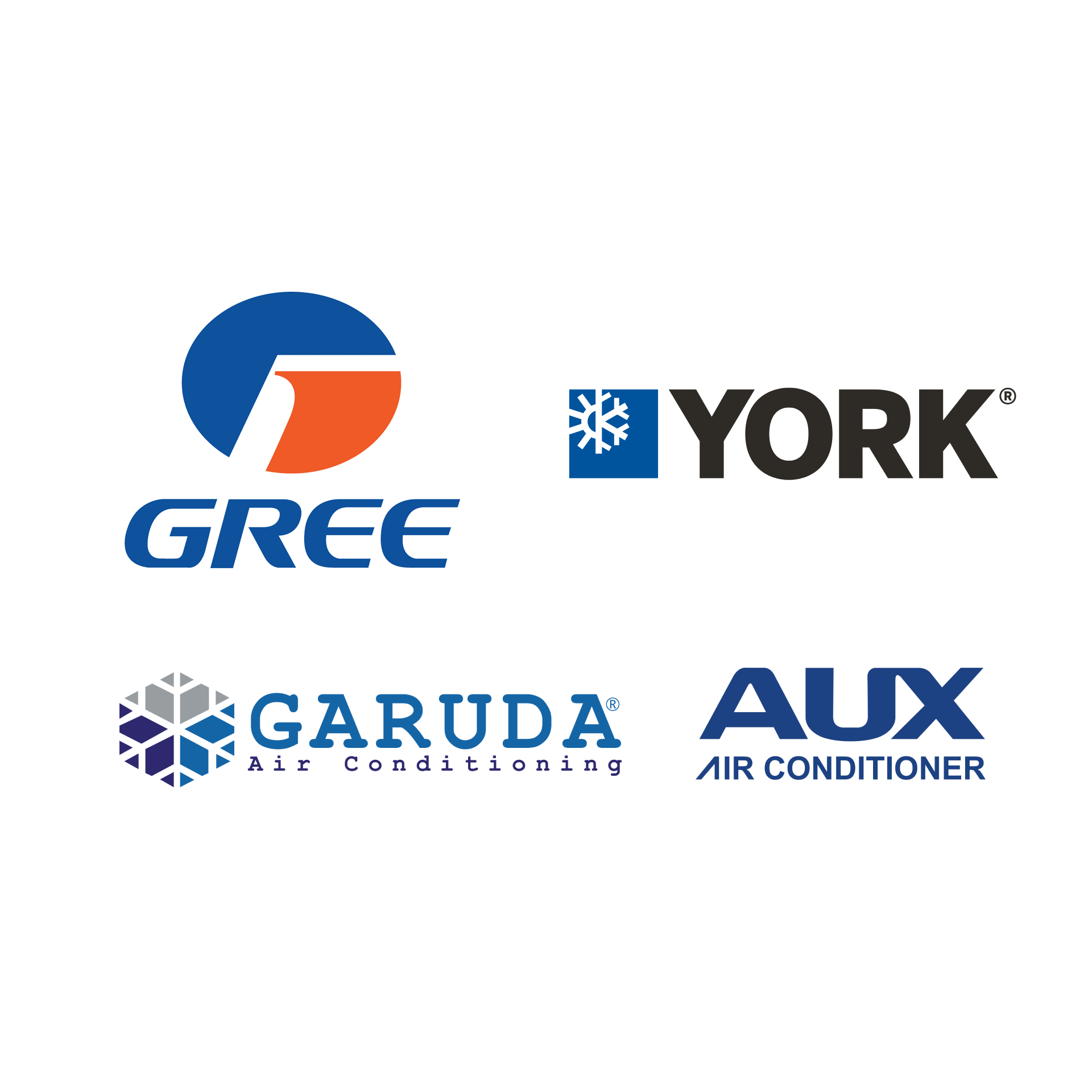 Brand-brand AC Avotech (York, Gree, Garuda, AUX)